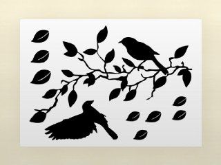 Flying Birds & Tree Removable Vinyl Home Wall Art Sticker Decals   Wall Decor Stickers