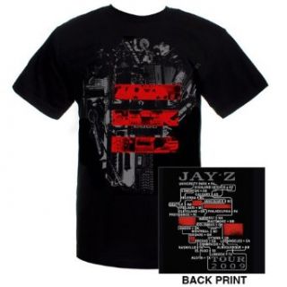 Jay Z Blueprint 3 Tour 2010 T Shirt Tee Mens Large Black: Novelty T Shirts: Clothing