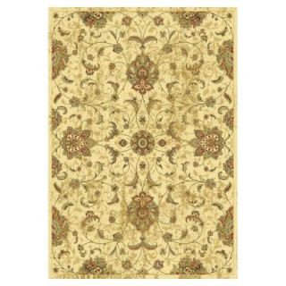 Kas Rugs Pleasant Mahal Ivory 5 ft. 3 in. x 7 ft. 7 in. Area Rug VER853853X77
