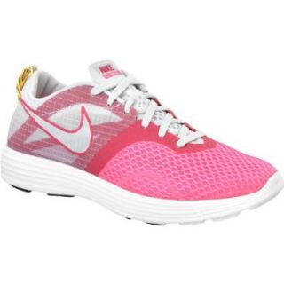 Nike Women's lunarMTRL + Running Shoe, 522346 606, Pink Flash/Pure Platinum/Voltage Cherry: Womens Lunarglide: Shoes