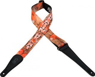 Levy's Leathers Guitar Strap, MPCL2 002, 2" polyester guitar strap sublimation printed with popular country song lyric design   YOUR CHEATIN' HEART, Hank Williams, Sr.: Musical Instruments