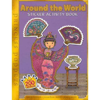 Around the World Sticker Activity Book (Princess Poppets) Mary Novick, Jonathan Reed, Jenny Hale 9781921049064 Books