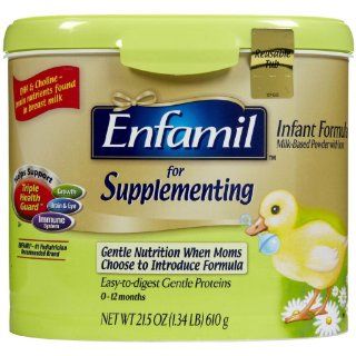 Enfamil Newborn Infant Formula, Refill Pack, 16.6 Ounce  2 Count (Packaging May Vary): Health & Personal Care