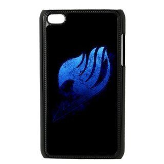 Fairy Tail Blue Logo Cool Unique Durable Hard Plastic Case Cover for Apple iPod Touch 4 Custom Design Fashion DIY: Cell Phones & Accessories