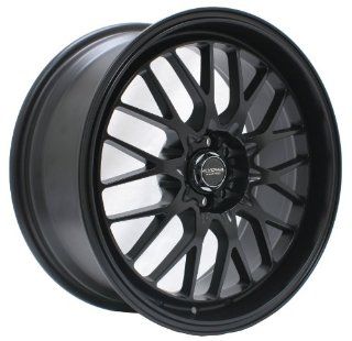 Kyowa Racing 628 Evolve Flat Black Wheel with Painted Finish (18x9"/5x114.3mm or 5x120mm): Automotive