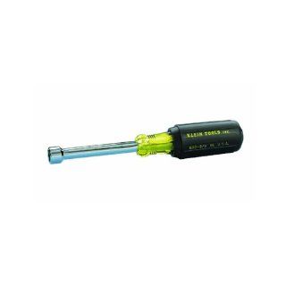 Klein Tools 630 9/16 9/16 Inch Cushion Grip Hollow Shank Nut Driver with 4 Inch Shank    