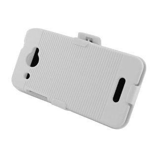 HTC Droid DNA 6435 White Kickstand Holster Cover Case: Cell Phones & Accessories