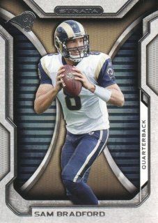 2012 Topps Strata Football #135 Sam Bradford St. Louis Rams NFL Trading Card: Sports Collectibles