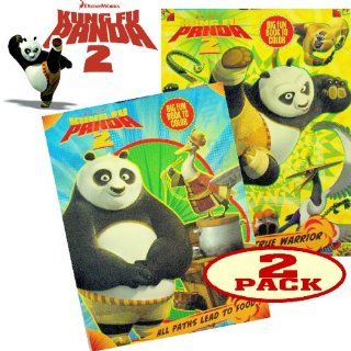 Kung Fu Panda 2 Coloring Book Set (2 Coloring Books) Toys & Games