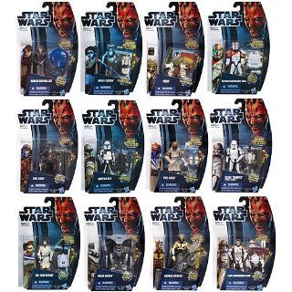 Star Wars Clone Wars 2012 Action Figures Wave 2: Toys & Games