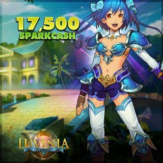 17,500 Sparkcash Luvinia Online [Game Connect] Video Games