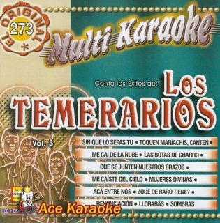 MultiKaraoke OKE 0273 Canto Los Exitos de: Los Temerarios CDG: Music