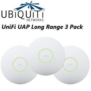 Ubiquiti UAP LR 3 UniFi AP Enterprise Long Range WiFi System, 3 Pack : Network Access Points : Camera & Photo
