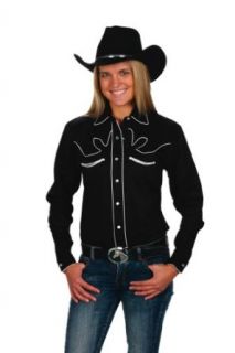 Western Express Women's Cotton Retro Cow Shirt at  Womens Clothing store