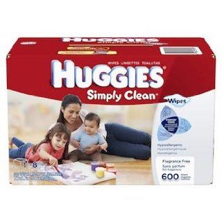 Huggies Simply Clean Baby Wipes, Refill, 648 Count: Health & Personal Care