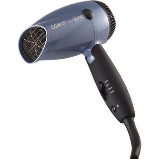 Conair Ion Shine Dual Voltage Compact Folding Hair Dryer   157B : Conair Quiet Hair Dryer : Beauty