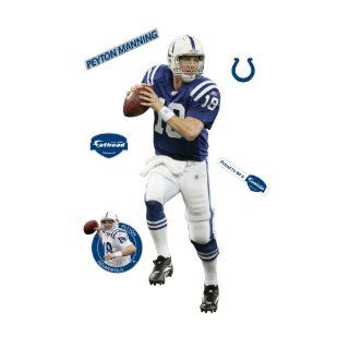 Fathead Peyton Manning Indianapolis Colts Wall Decal : Sports Fan Wall Banners : Sports & Outdoors