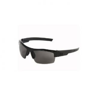 Under Armour Igniter ANSI Tactical Sunglasses in Satin Black with Grey Lens: Clothing