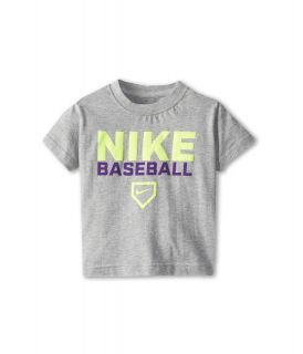 Nike Kids Baseball Tee Boys T Shirt (Gray)