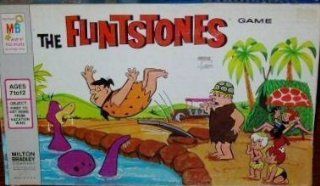 The Flinstones Game Vintage 1971 Milton Bradley: Toys & Games