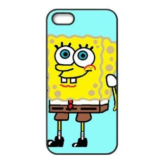 SpongeBob SquarePants Cartoon Accessories Apple Iphone 5/5s Waterproof TPU Back Cases: Cell Phones & Accessories