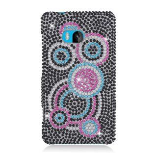 Eagle Cell PDNK810F311 RingBling Brilliant Diamond Case for Nokia Lumia 810   Retail Packaging   Colorful Circle: Cell Phones & Accessories