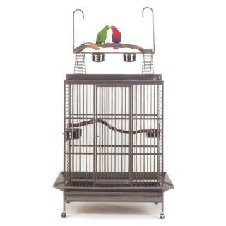 Grande Playtop Bird Cage Color: Platinum : Birdcages : Pet Supplies