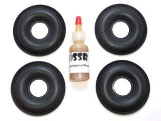 4 KEF Donut Foam Dust Caps with Adhesive: Electronics