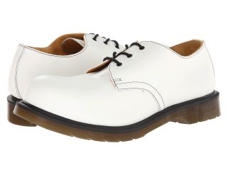 Dr. Martens 1925 5400 3 Eye Shoe Plain Toe Shoes (White)