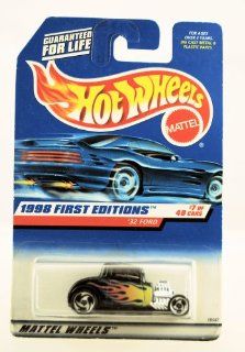 '32 FORD * BLACK * 1998 FIRST EDITIONS SERIES #7 of 40 HOT WHEELS Basic Car 1:64 Scale Series * Collector #636 *: Toys & Games