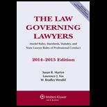 Law Governing Lawyers, 2014 15 Edition   With CD