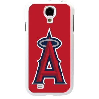 MLB Major League Baseball Los Angeles Angels of Anaheim Samsung Galaxy S4 SIV I9500 TPU Soft Black or White case (White): Cell Phones & Accessories