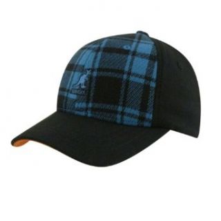 Kangol Kids Twill Stitch Plaid Flexfit Black/Medium/Large Clothing