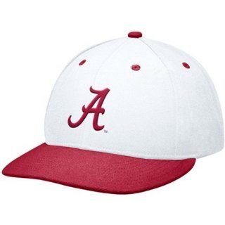 Nike Alabama Crimson Tide White Crimson Baseball Authentic 643 Fitted Hat (8) : Sports Fan Baseball Caps : Sports & Outdoors