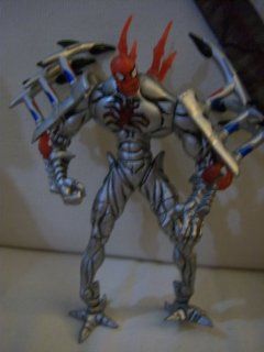 Custom amazing spider man robot armor 90s helmet 5" action figure 