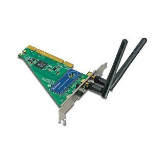TRENDnet TEW 643PI Wireless N PCI Adapter NSPEED WIRELESS N PCI ADAPTER PCI   300Mbps   IEEE 802.11b/g Computers & Accessories