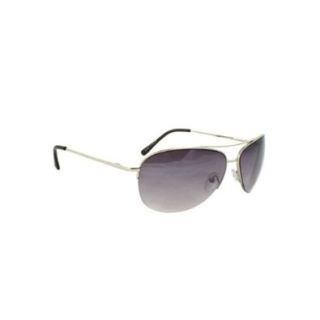 HotLove Pilot Fashion Aviator 669SVRPB Sunglasses Semi Rimless on Silver Frame and Purple Black Gradient Lenses for Men and Women: Shoes