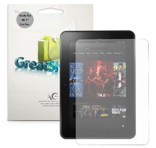 GreatShield DUEL Mark II Anti Glare (Matte) Screen Protector for  Kindle Fire HD 7" Inch Tablet (2nd Generation, Oct 2013) NEWEST VERSION (3 Pack)   LIFETIME WARRANTY: Electronics