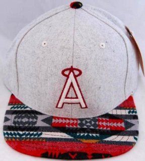 MLB Baseball American Needle California Angels Spice Adjustable Strap Cap : Sports Fan Baseball Caps : Sports & Outdoors