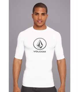 Volcom Lockup Surf Tee Mens Swimwear (White)