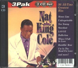 Nat King Cole 36 All Time Greatest Hits   3 PAK: Music