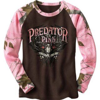 Women's Predator Realtree Pink Long Sleeve Thermal Realtree Xtra Small  Camouflage Hunting Apparel  Sports & Outdoors