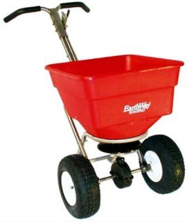 Earthway C24SS Professional Broadcast Spreader 100 Ibs. with stainless steel chassis w/ heavy duty axle support : Hand Spreaders : Patio, Lawn & Garden