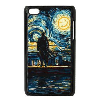 Sherlock Holmes Snap On Case for iPod Touch 4/4G/4th Generation Cover Carrying Cases P4KW00355   Players & Accessories