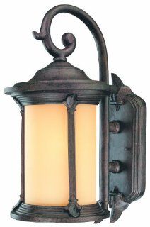 Thomas Lighting PL525623 Energy Star Rated Fleur De Lis Outdoor Wall Lantern, Colonial Bronze   Wall Porch Lights  