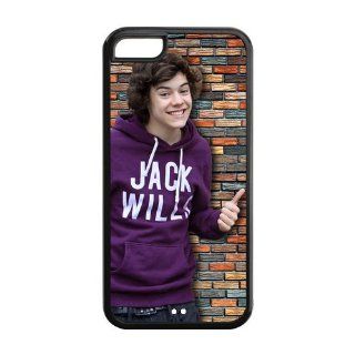 Singer Harry Styles One Direction Case Skin iPhone 5C TPU Case Cover: Cell Phones & Accessories