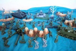 WWII European Theater Playset By Classic Toy Soldiers, Inc: Toys & Games