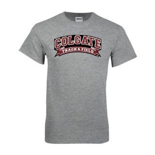 Colgate Sport Grey T Shirt 'Track & Field' : Sports Fan T Shirts : Sports & Outdoors
