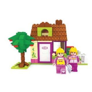 Fairyland Cottage BricTek Building Block Set   156 Pieces: Toys & Games