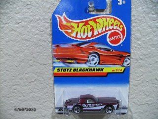 Hot Wheels Stutz Blackhawk 1998 #687 Without Tattoo Machines Series Printed on Card: Everything Else